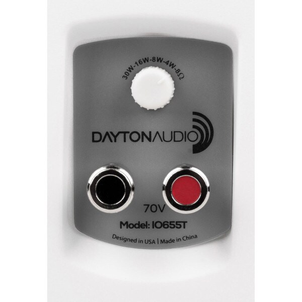 Main product image for Dayton Audio IO655WT 6-1/2" 2-Way 70V Indoor/Outdoor 310-014